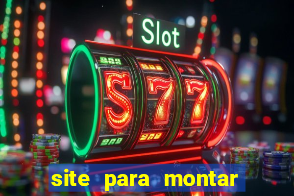 site para montar time de futebol